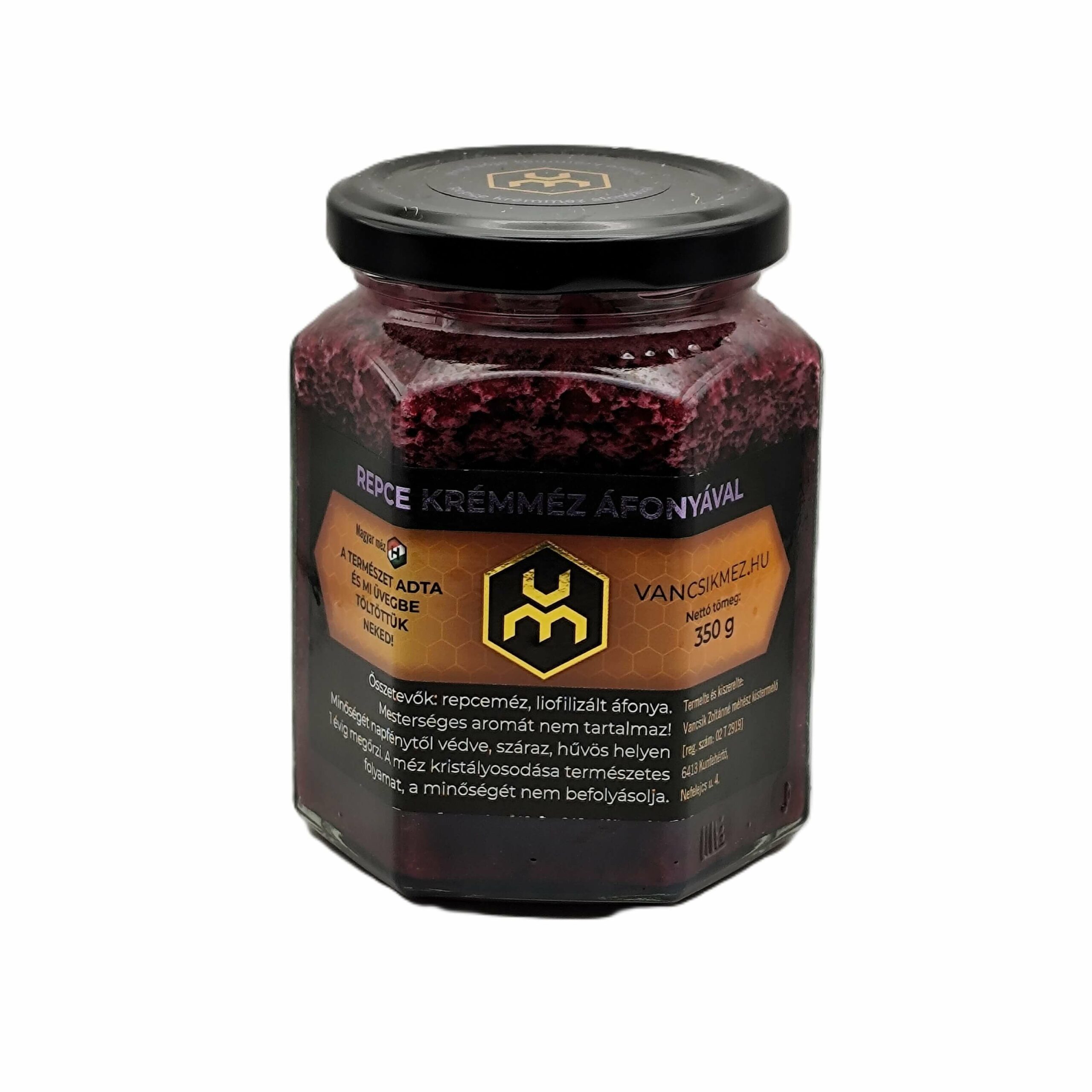 Repce krémméz áfonyával